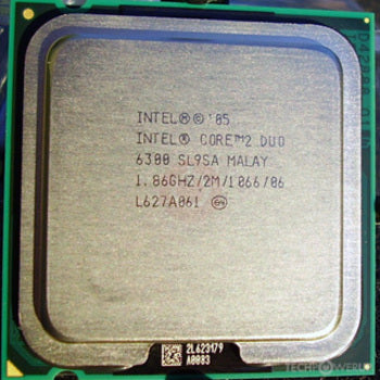 Processeur Intel Core 2 Duo E6300 - 1.86 GHz - Socket LGA775 - 2 Mo De Cache - Occasion Fonctionnel