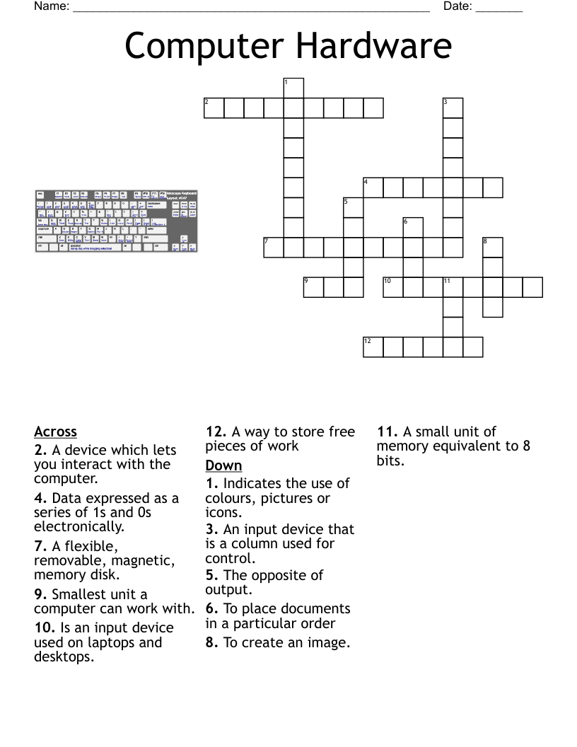 Pixel Puzzles: A Crossword Journey Through Early PC Graphics