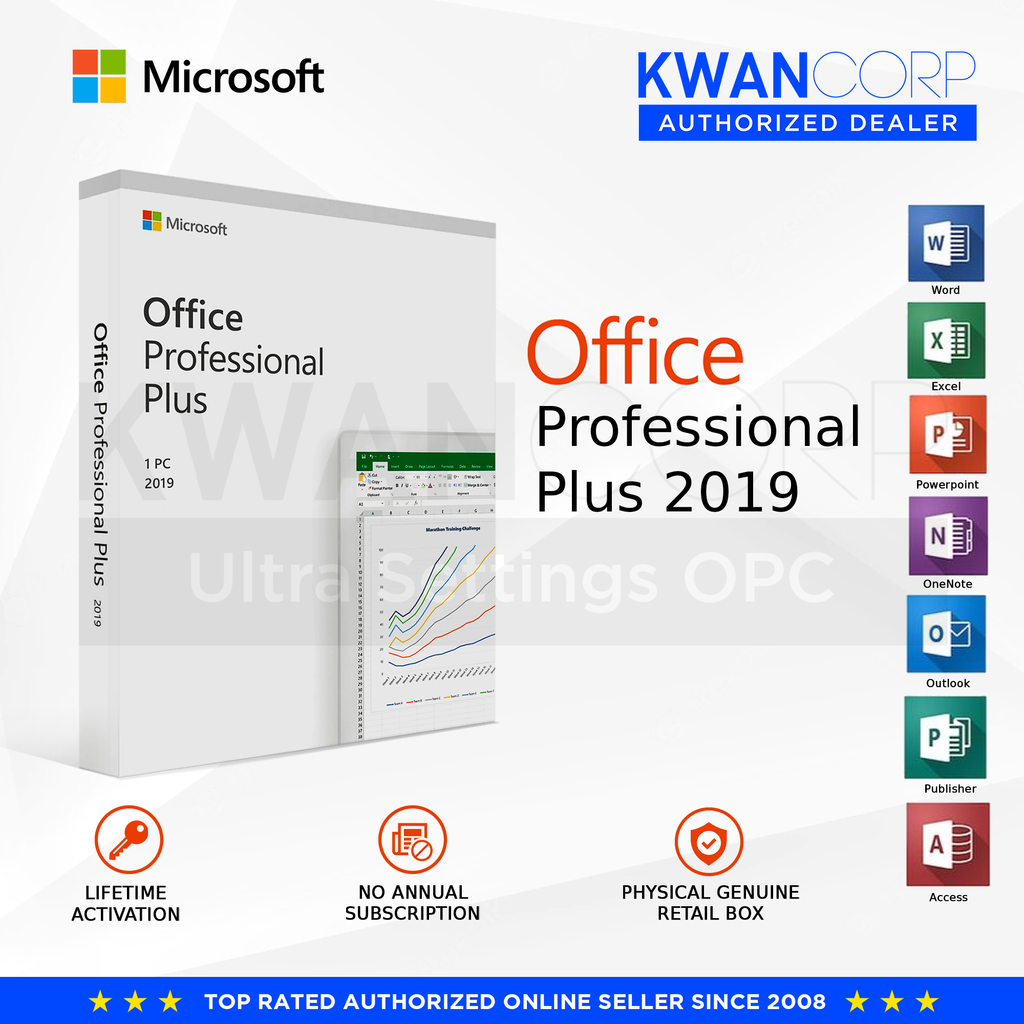 Microsoft Office 2019 Professional Plus On Software Pc Buy Cheap