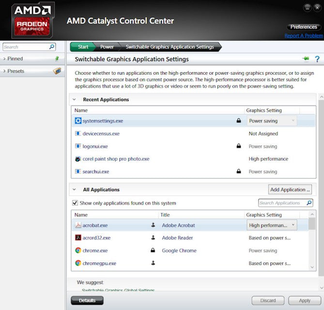 Amd Graphics Settings Amd Radeon Additional Settings Amd Gpu Amd