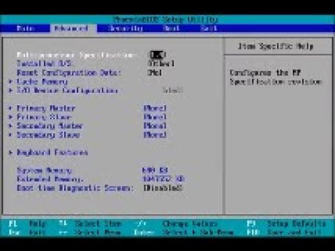 boot bios hp laptop update