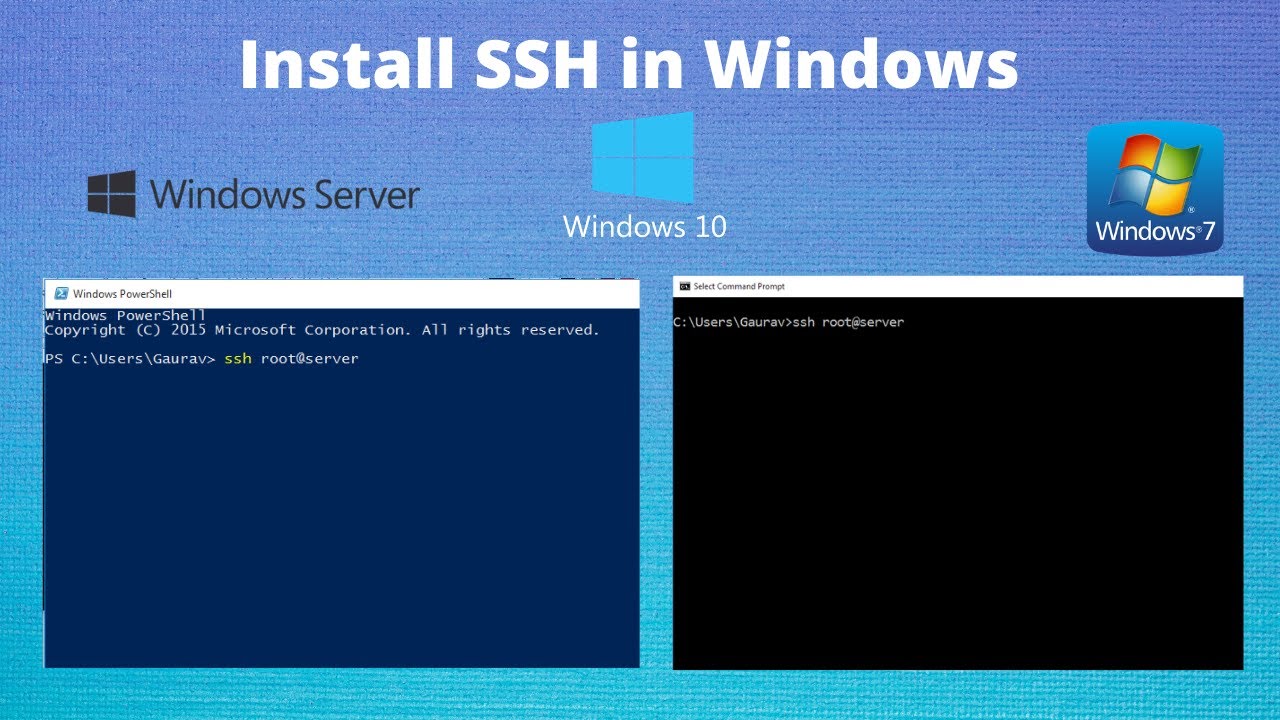 How To Install Ssh