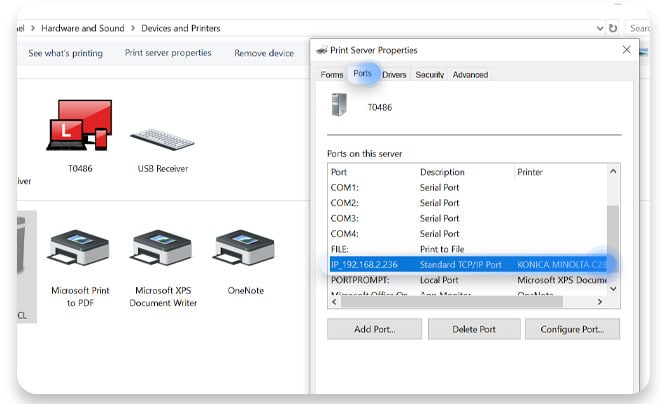 How To Find Printer Ip Address Windows 10