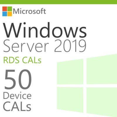 Windows Server 50 Device CALs Key Global