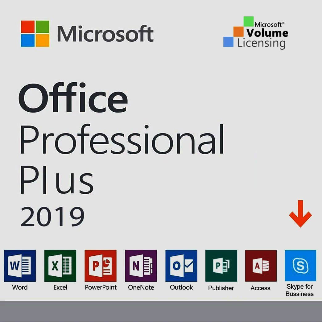 Microsoft Office 2019 Professional Plus Retail Key