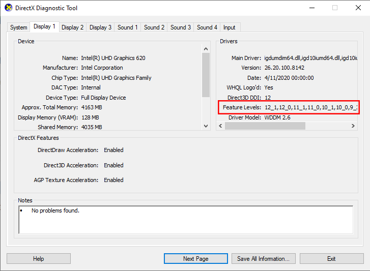 How To Check Graphics Card Directx Version