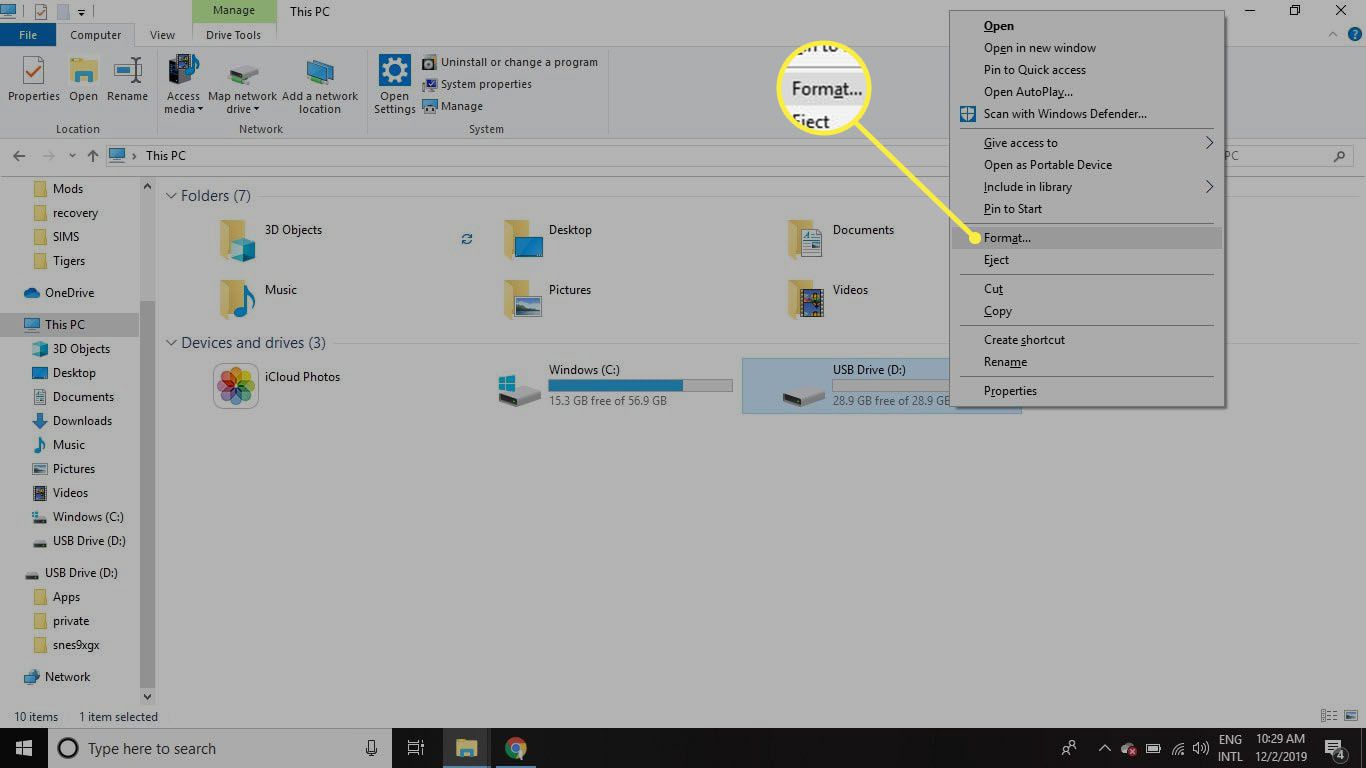 How To Format SD Card On Windows 10