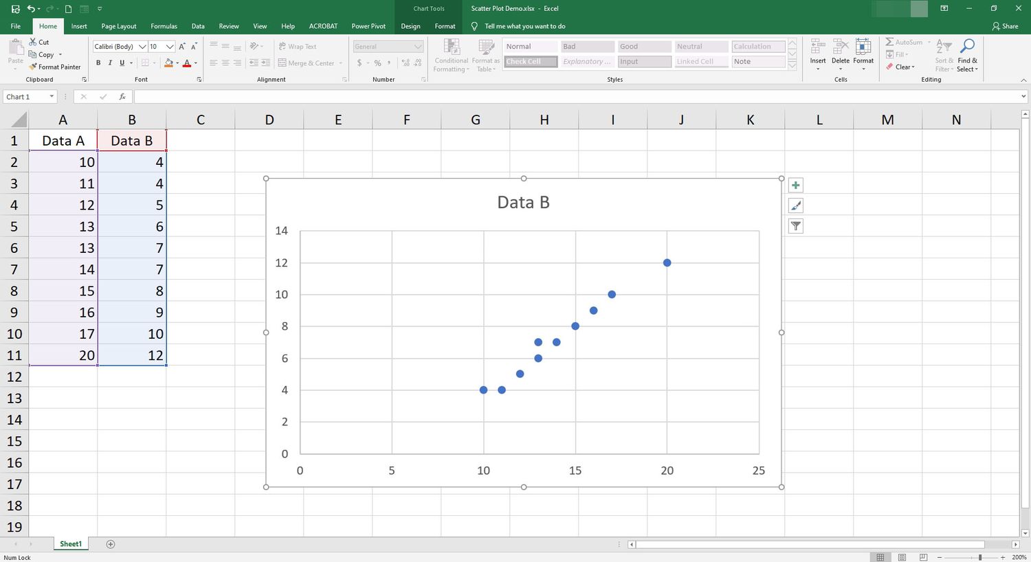 How To Make A Scatter Plot In Microsoft Excel