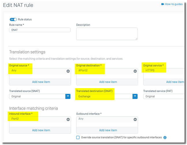 How To Configure Nat In Sophos Xg Firewall