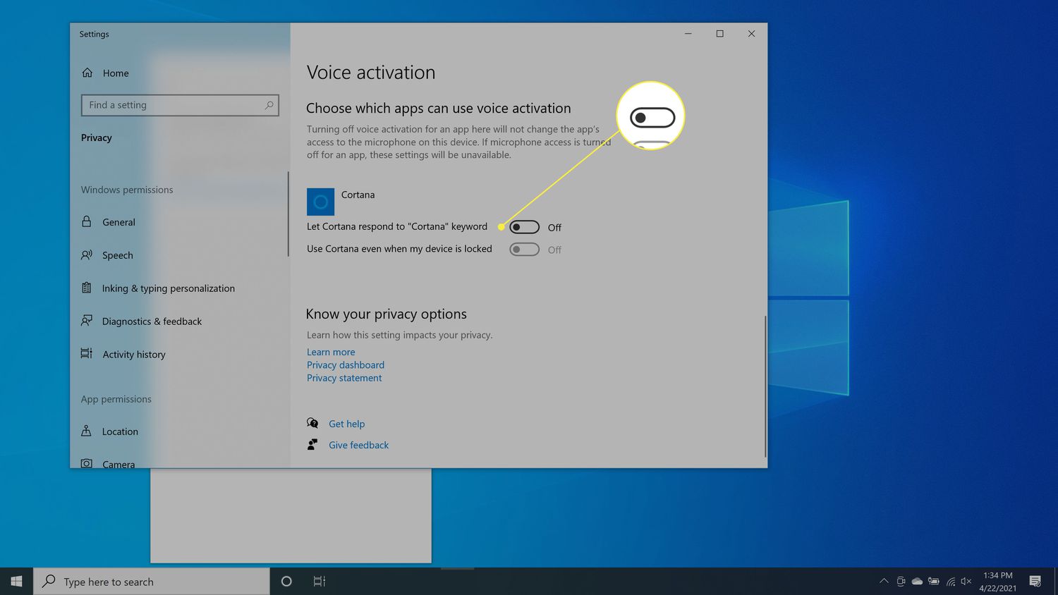 How To Turn Off Cortana In Windows 10