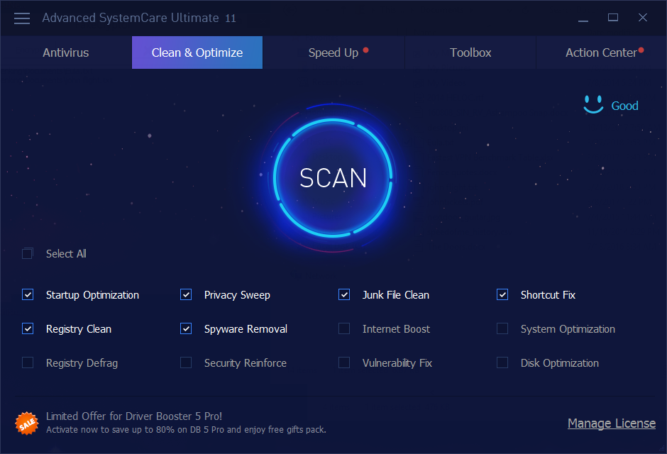 Advanced Systemcare Ultimate Antivirus Review