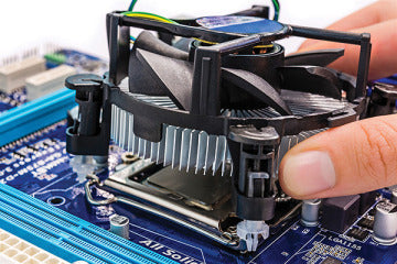 An Active CPU Cooling Solution Contains Which Parts