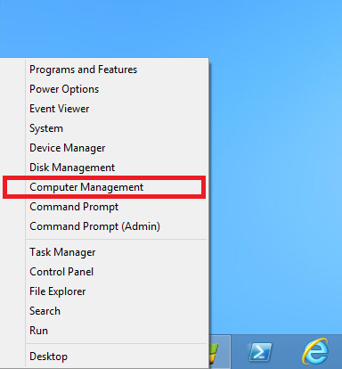 How To Access Computer Management In Windows 8