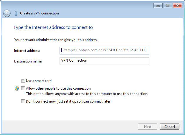 How To Create A Vpn Windows 7