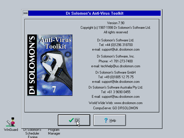 Dr Solomon’s Antivirus Toolkit