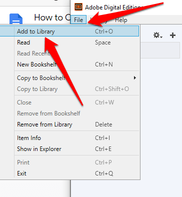 How To Open An Epub File On Windows 10