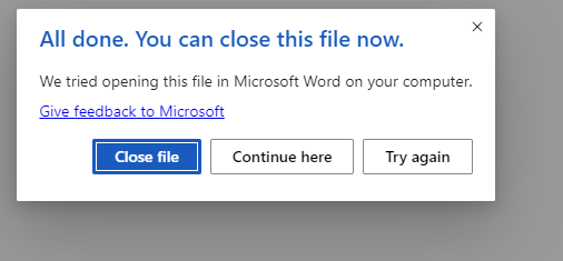 Teams Closes Microsoft Word When Openning