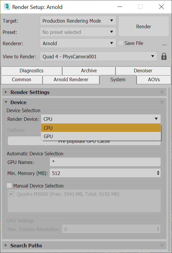 Does 3DS Max Use Gpu Or CPU