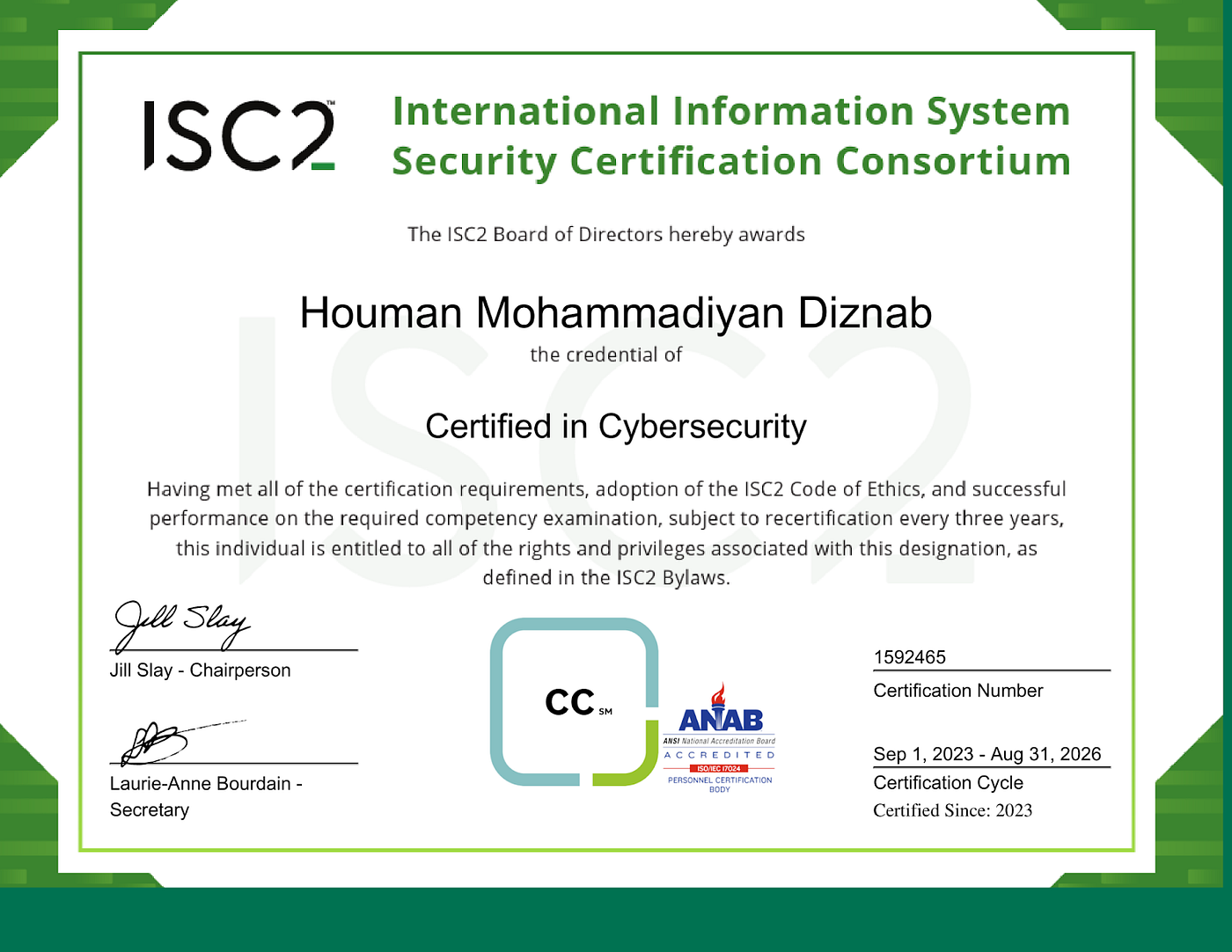 Is Certified In Cybersecurity Worth It