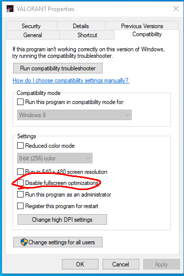 How To Disable Full Screen Optimization Windows 11