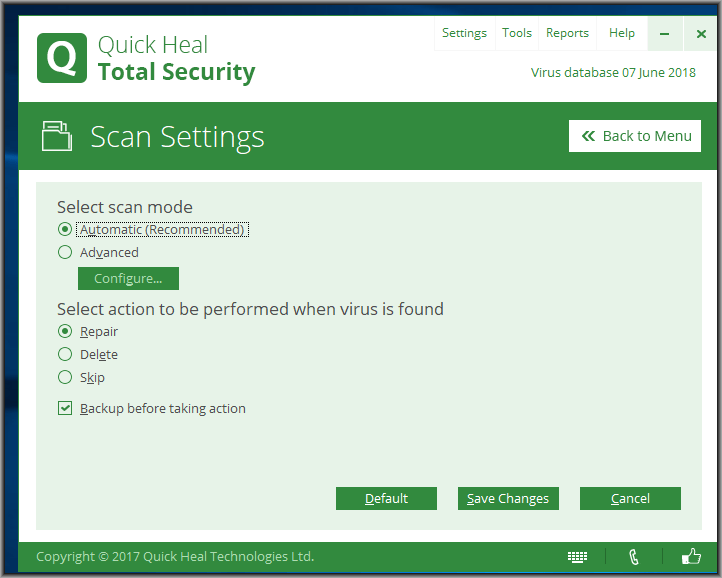 Quick Heal Antivirus Online Scan