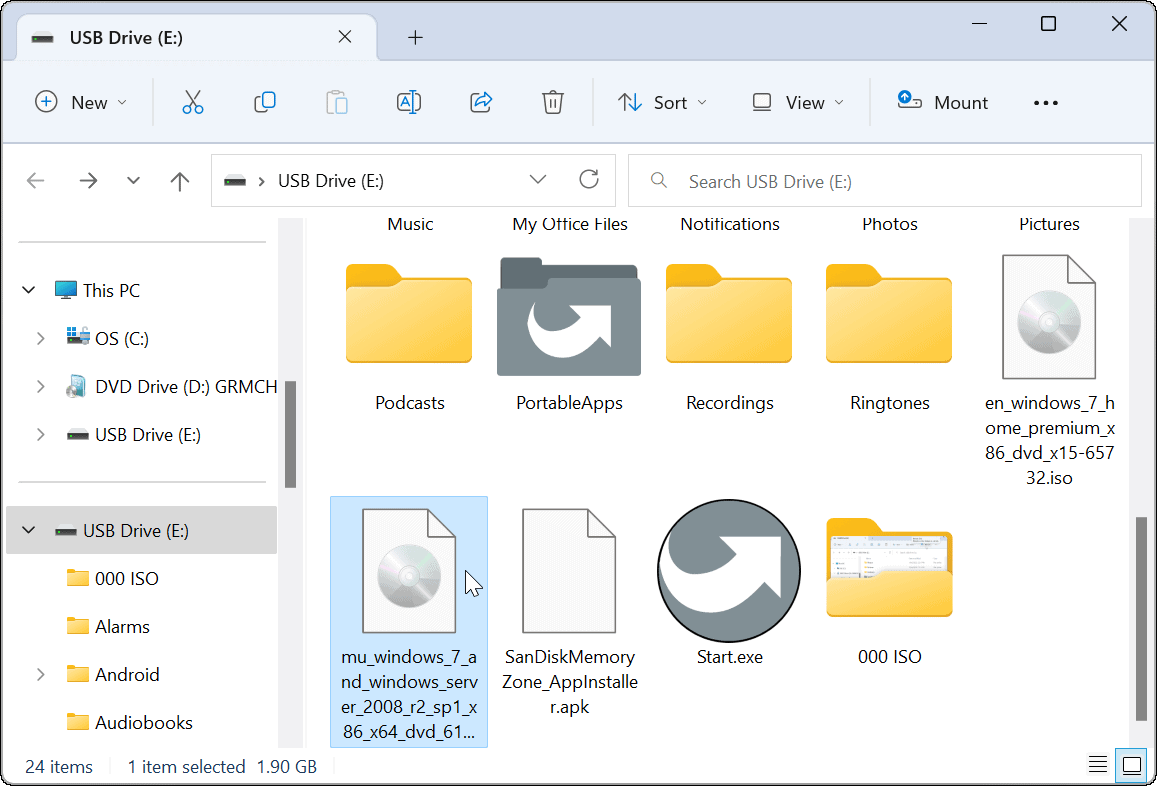 How To Mount Iso File In Windows 11