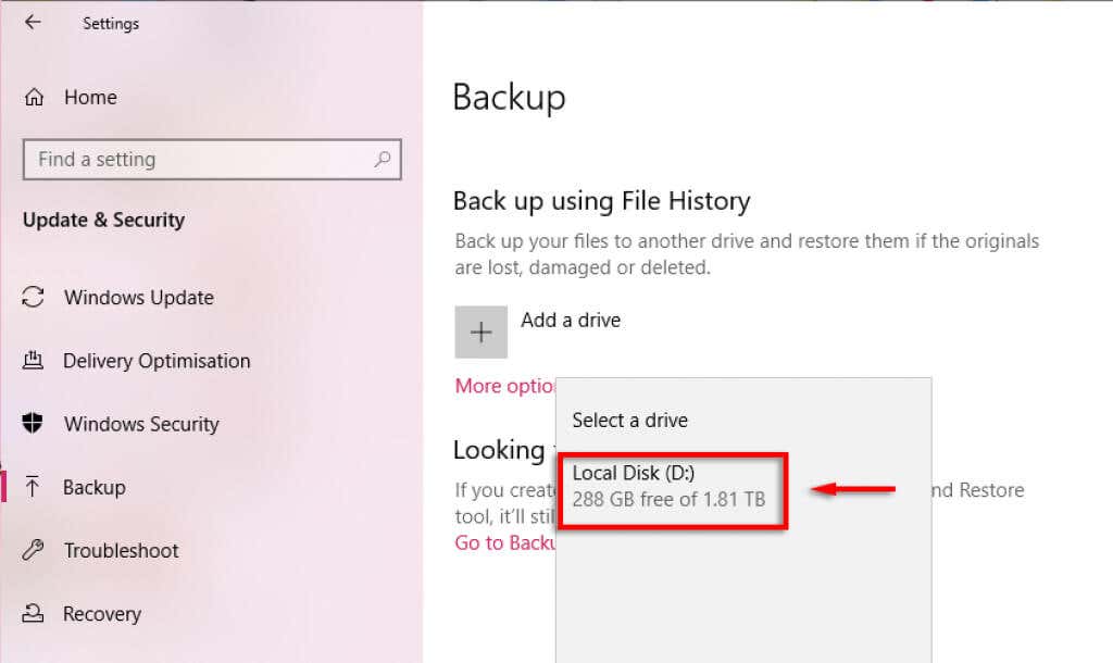 How To Reconnect File History Drive In Windows 8.1