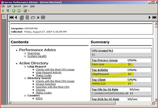 Domain Controller High CPU Usage