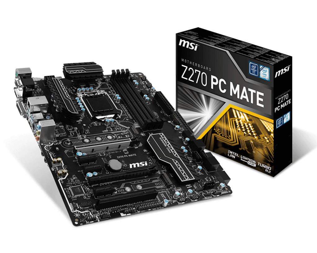 Msi Z270 PC Mate CPU Compatibility