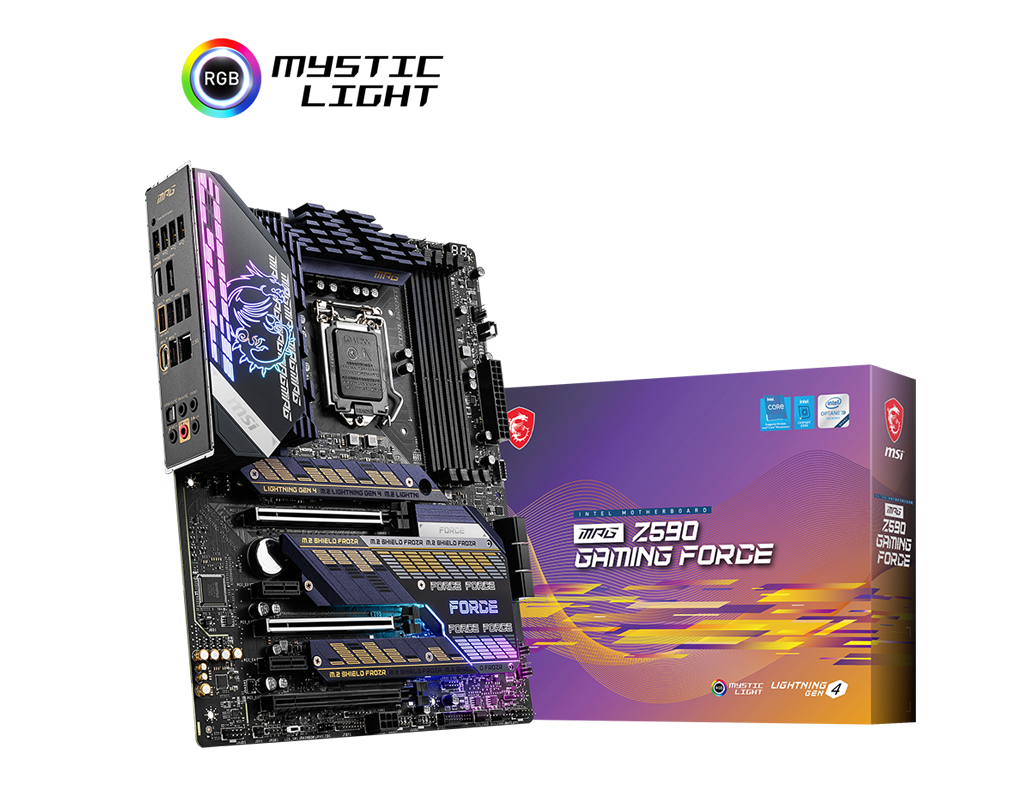 Msi Mpg Z590 Gaming Force CPU Support