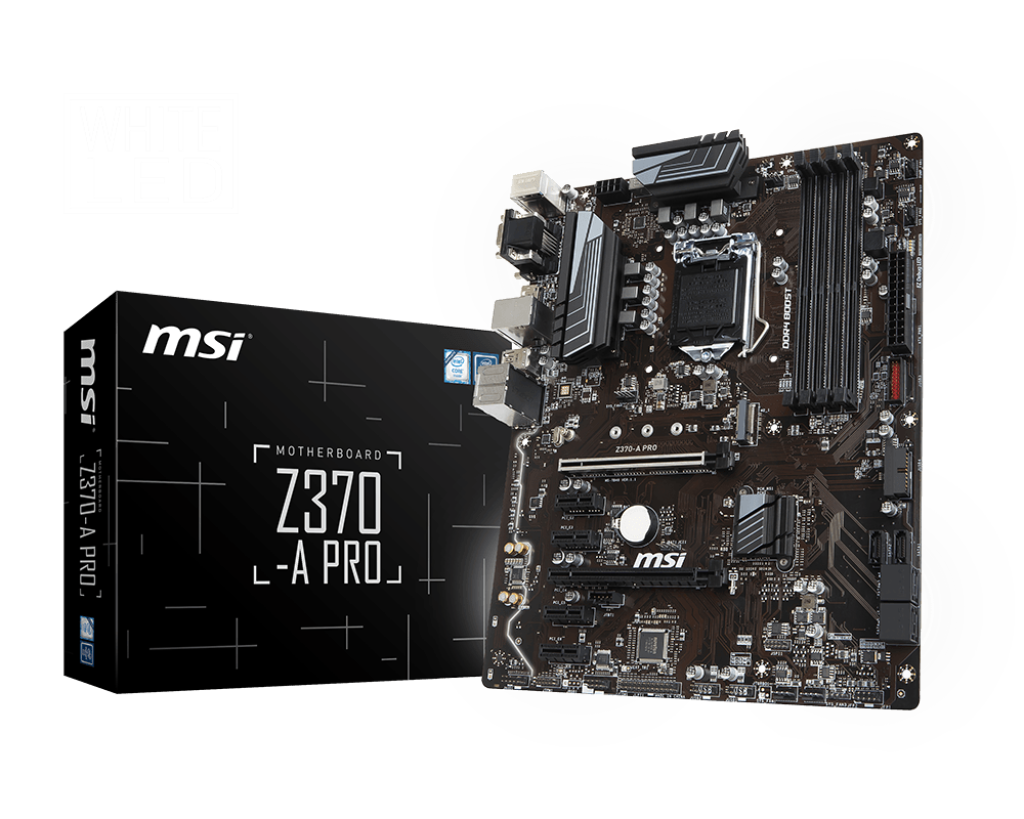 Msi Z370-a Pro Compatible CPU