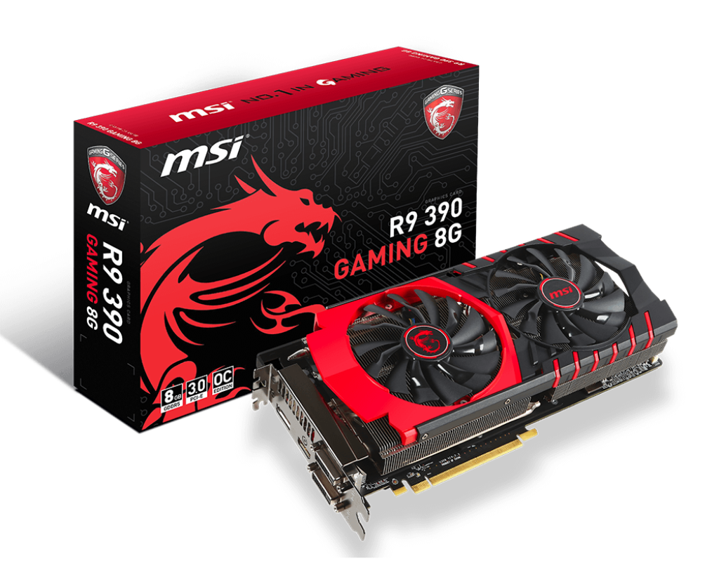 Msi R9 390 Gaming 8G Graphics Card