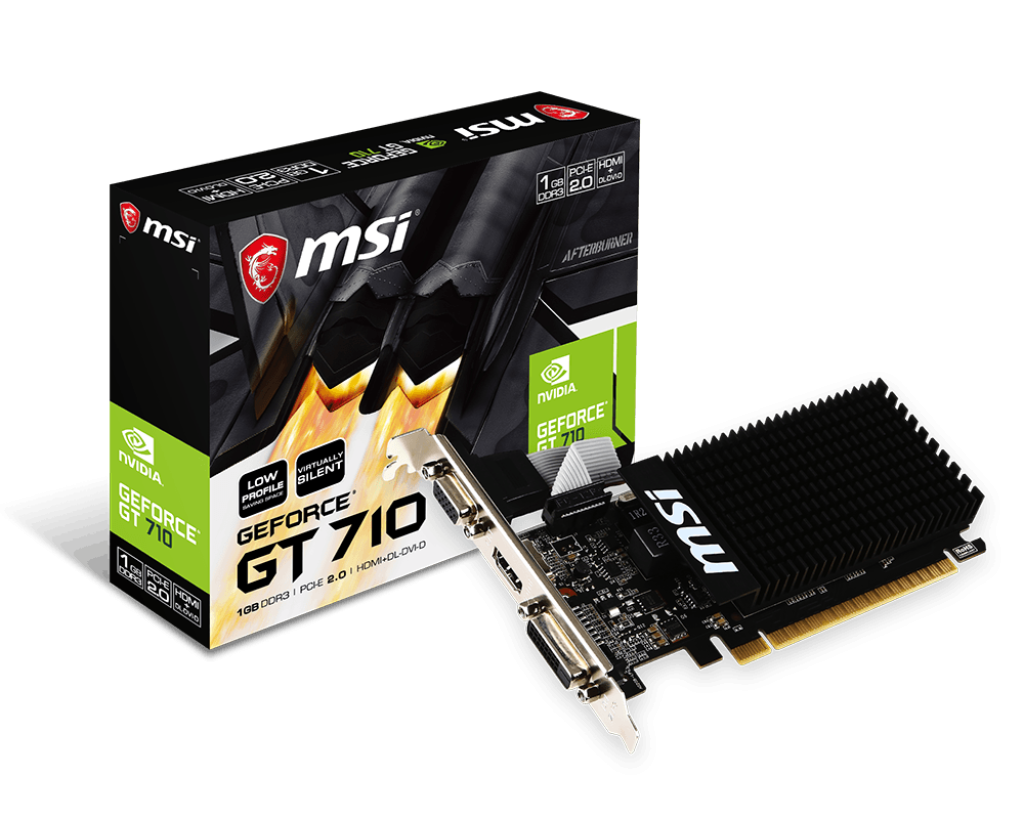 Msi Geforce GT 710 Low Profile Graphics Card