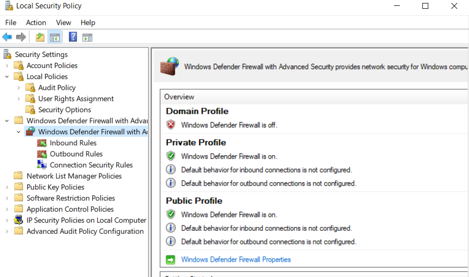 In Windows Firewall When Is The Domain Profile Applied