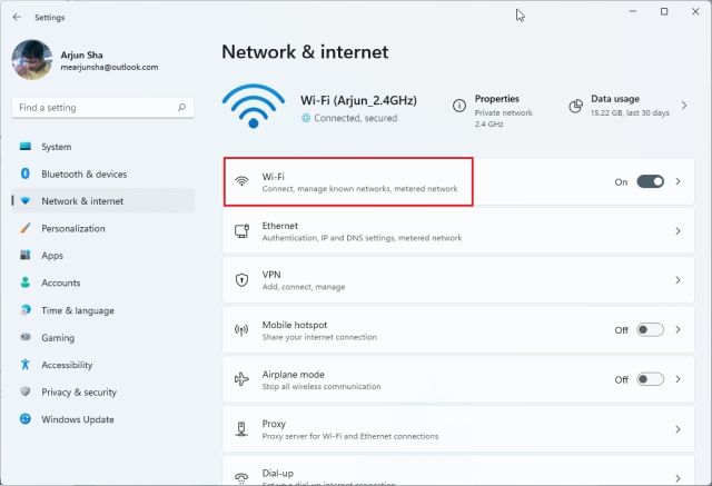 How To Find Mac Address Windows 11