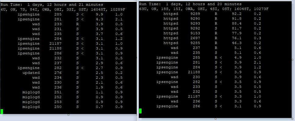 Fortigate Src-Vis High CPU