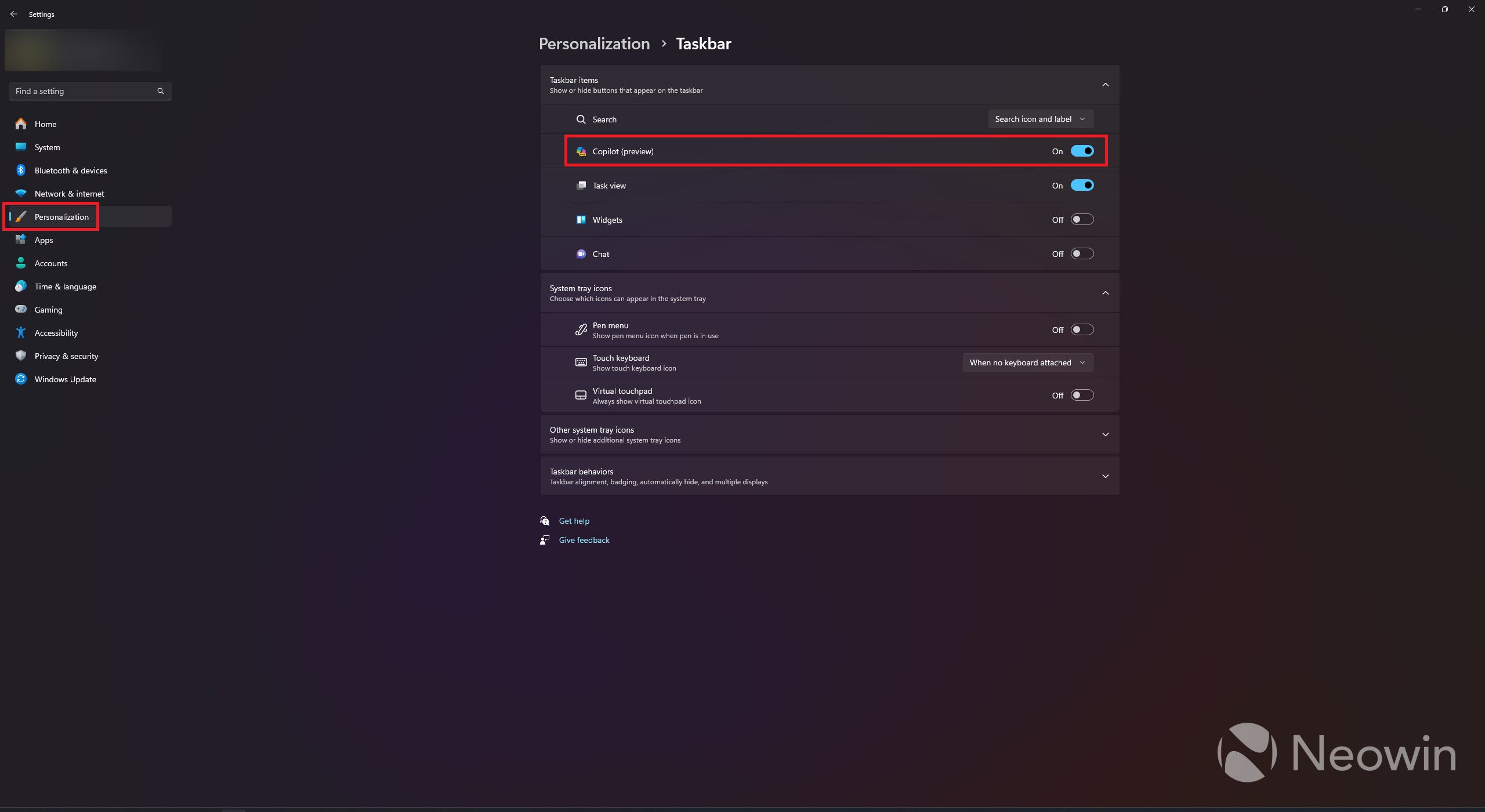 So entfernen Sie Copilot Windows 11