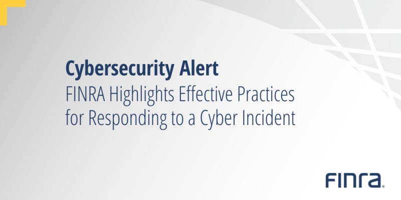 Finra Report On Cybersecurity Practices