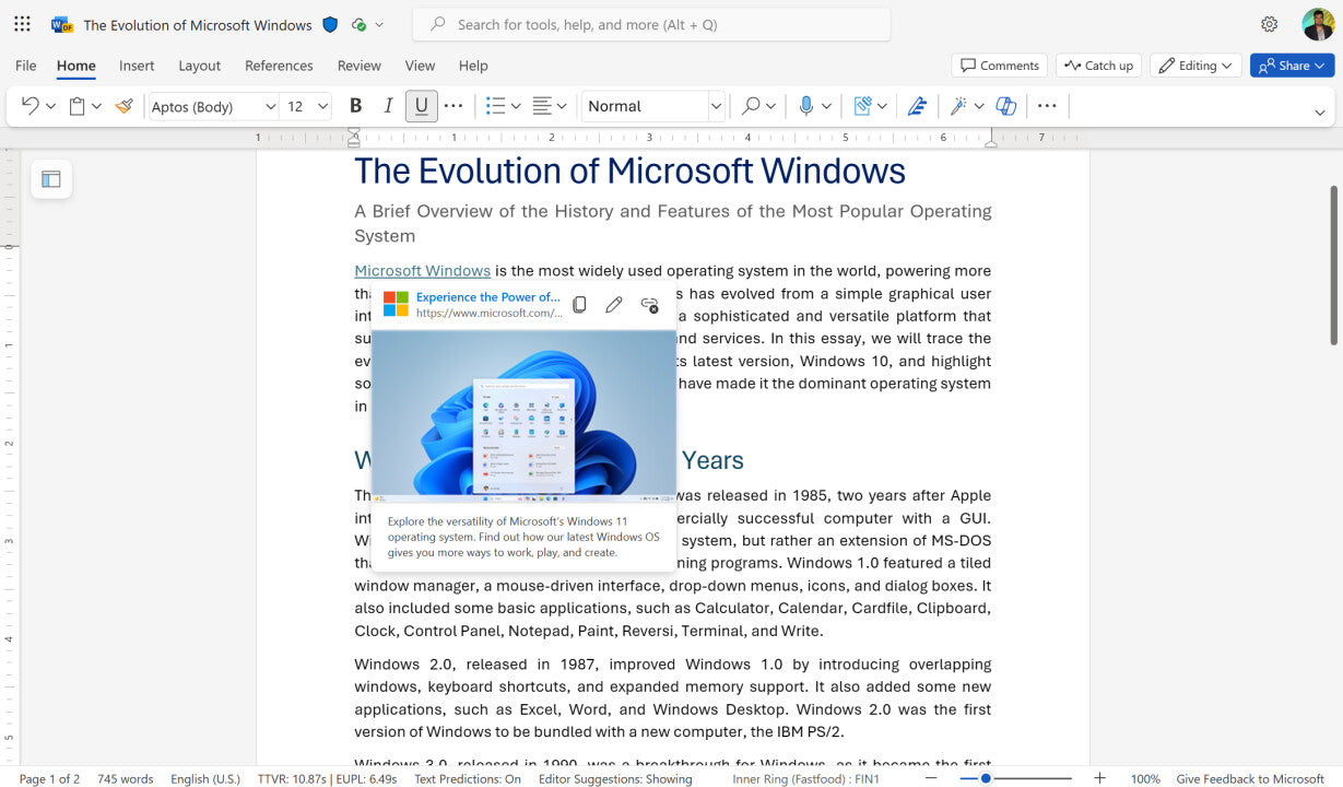 Is Microsoft Word Online Down