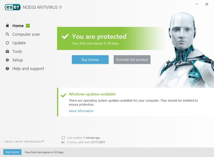 Eset NOD32 Antivirus Free Download 30 Day Trial