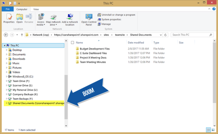 Sharepoint Link File Explorer So fügen Sie dem Windows Explorer SharePoint -Link hinzu