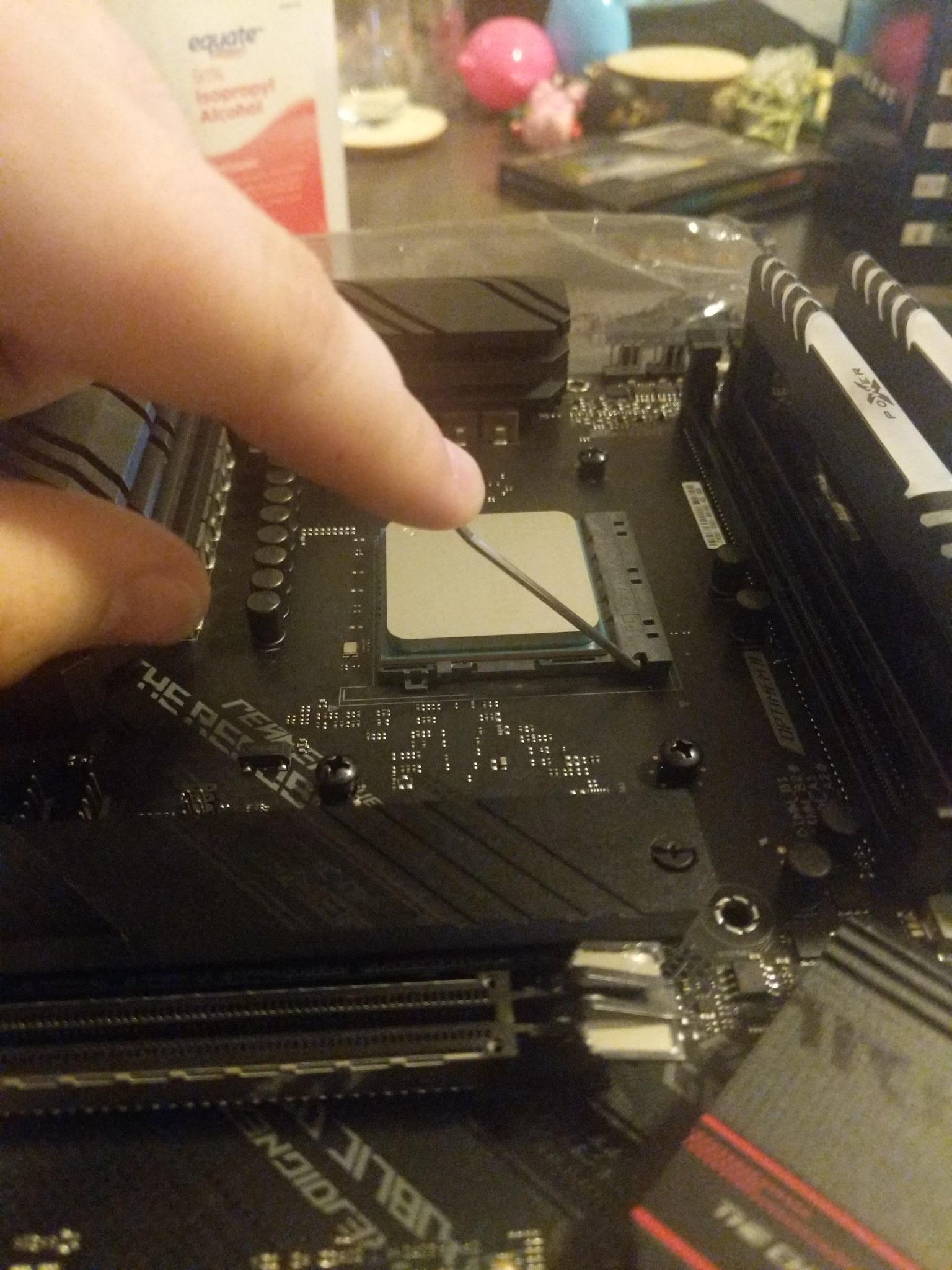 Cpu Lever Hard To Push