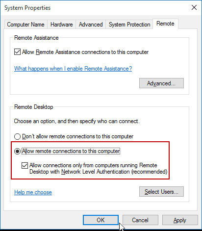 How To Enable Remote Desktop In Windows 10