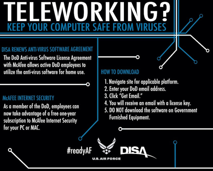 DOD Antivirus Software License Agreement With McAfee
