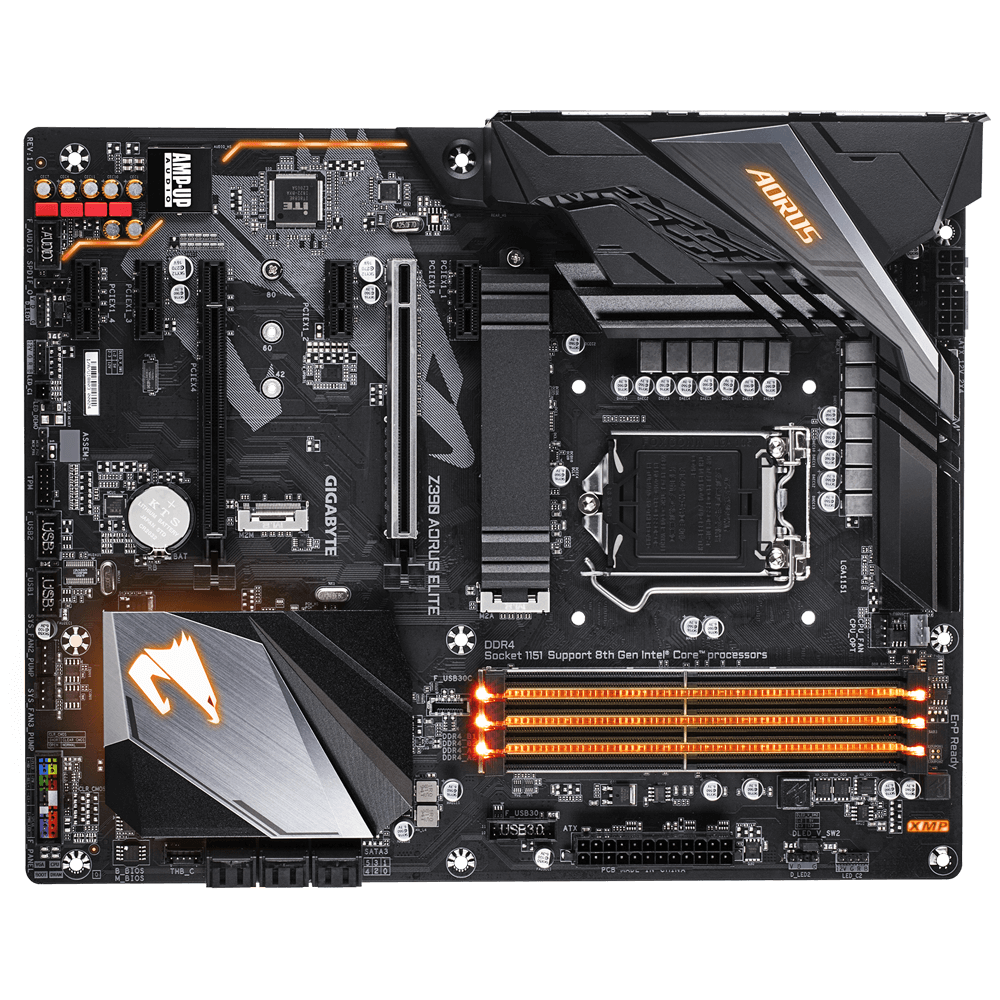 Gigabyte Z390 Aorus Elite CPU Compatibility