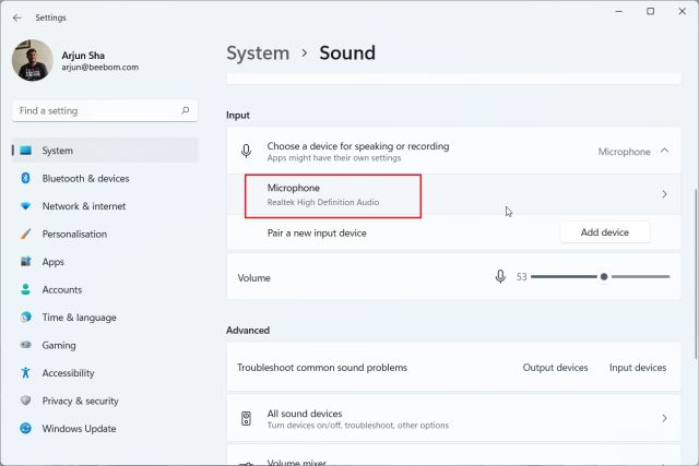 How To Set Up Microphone Windows 11