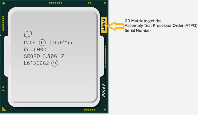 How To Find CPU Serial Number