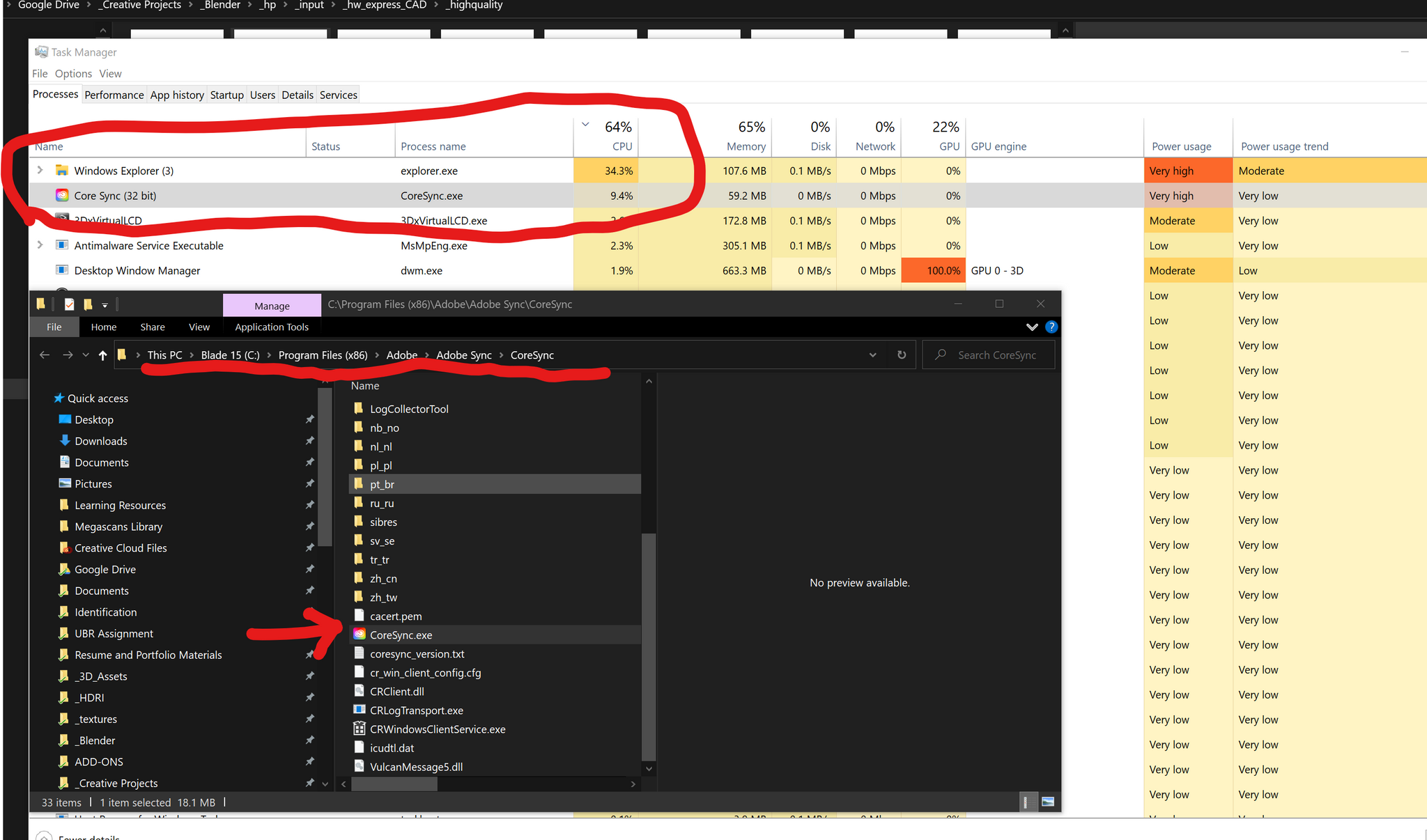 Storage Sync Agent High CPU Usage