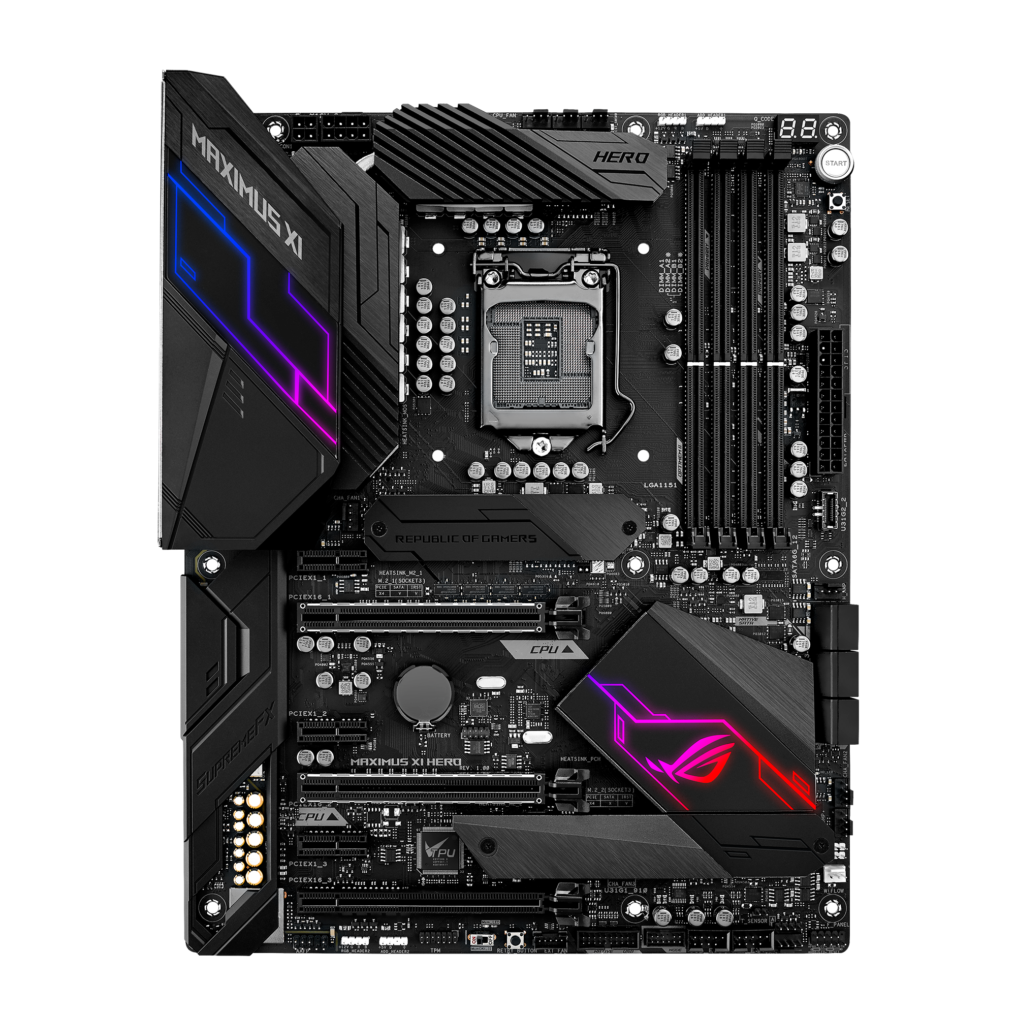 Asus Rog Maximus XI Hero Compatible Graphics Card