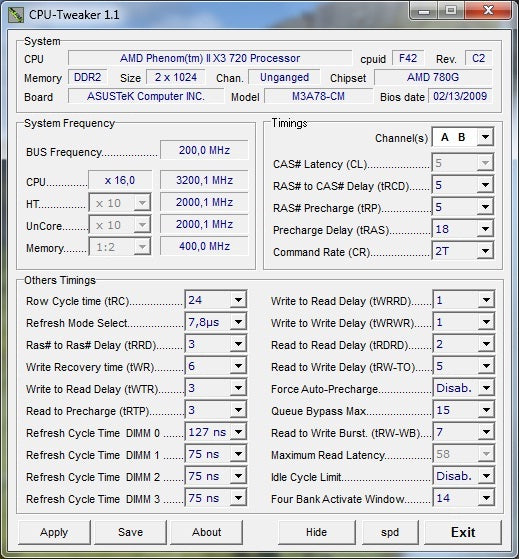 CPU Tweaker Not For This System